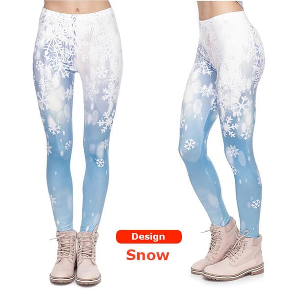 Christmas snow legging shopping online