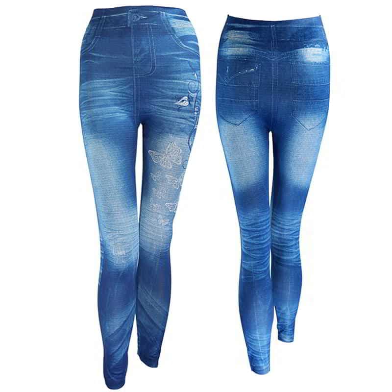 Denim Legging Jean Imitation Stretchy and Sexy